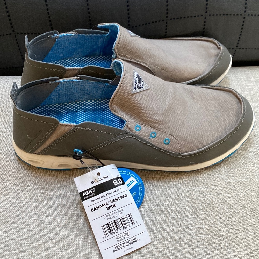 Columbia mens boat shoes